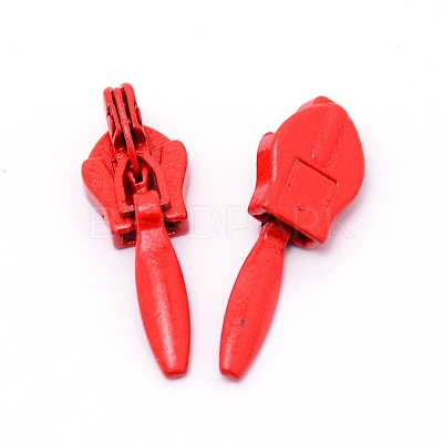 Iron Invisible Zipper Pull Slider Head IFIN-WH0057-09A-1