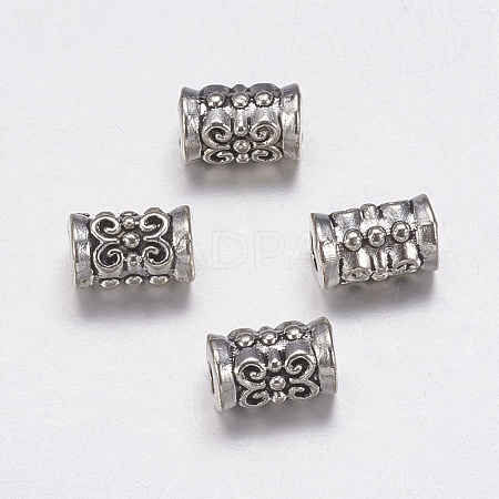 Column Tibetan Style Alloy Beads X-AB972-1