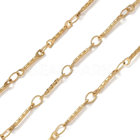 304 Stainless Steel Bar Link Chains CHS-C015-06G-1