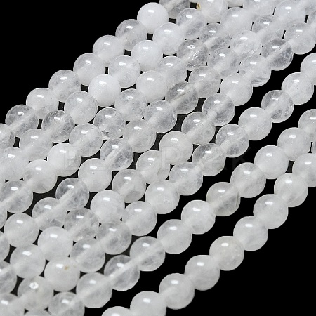 Natural Malaysia Jade Beads Strands G-L645-B01-6mm-01-1