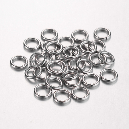 304 Stainless Steel Jump Rings X-STAS-D438-04-1