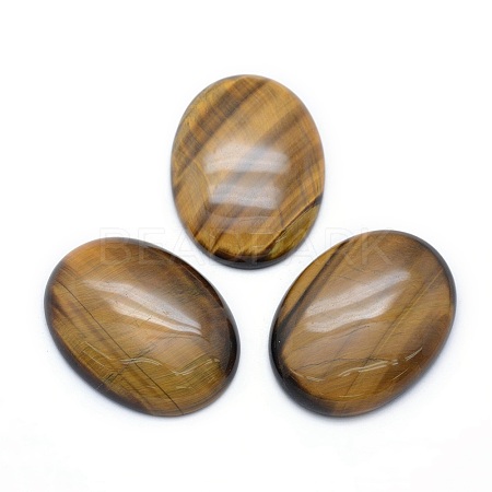 Natural Tiger Eye Cabochons LS-G-P393-I11-1