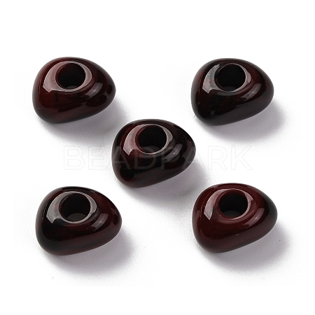 Two Tone Opaque Acrylic Beads MACR-Z002-02F-1