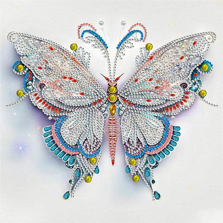 Butterfly DIY Diamond Painting Kit DIAM-PW0014-15-1