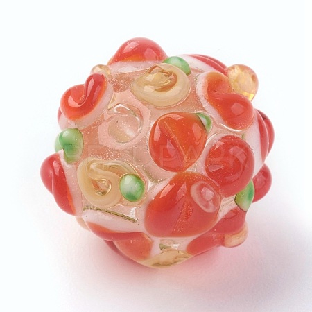 Handmade Lampwork Beads LAMP-P051-H09-1