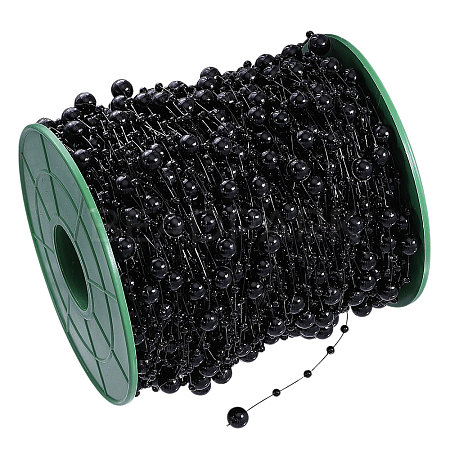 Plastic Imitation Pearl Beaded Chains KY-WH0051-25A-1
