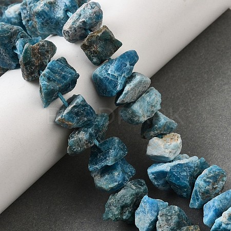 Natural Apatite Beads Strands G-I283-F23-1