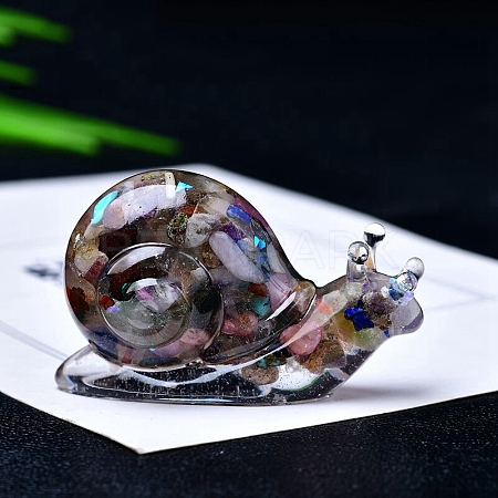 Resin Snail Display Decoration PW-WG2AB12-12-1