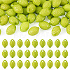 50Pcs Opaque Acrylic Beads SACR-TADJ0001-01C-1