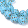 Handmade Gold Sand Lampwork Beads LAMP-S194-008C-02-3