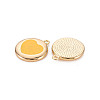 Brass Enamel Pendants KK-S356-587A-NF-2