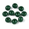 Spray Painted Round Natural Schima Wood Beads WOOD-A018-8mm-15-1