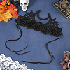 Felt Cloth and Alloy Headwear Crown OHAR-WH20020-01B-3