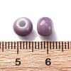 Bright Glazed Porcelain Beads PORC-D300-A37-2
