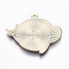 Eco-Friendly Alloy Enamel Pendants ENAM-Q437-033-NR-3