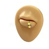 316L Surgical Stainless Steel with Acrylic Luminous Lip Rings FS-WG019E1-04-2