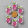 Transparent Enamel Acrylic Beads TACR-S155-002I-3