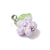 Imitation Pearl Acrylic Pendants PALLOY-JF04335-02-4
