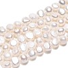 Natural Cultured Freshwater Pearl Beads Strands PEAR-T006-18D-2