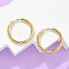 Ion Plating(IP) 304 Stainless Steel Huggie Hoop Earrings EJEW-F111B-21mm-G-1