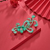 Chinese Style Alloy Enamel Chandelier Components Links X-ENAM-E329-70A-G-8