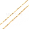 Brass Lariat Necklaces NJEW-D294-05G-4