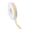 10 Yards Flat Polycotton(Polyester Cotton) Ribbon OCOR-TAC0030-01A-3