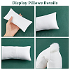 10Pcs 2 Styles Leather & Velvet Pillow Jewelry Bracelet Watch Displays BDIS-DC0001-01-6