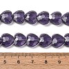 Transparent Glass Beads Strands GL-CBA7A17-03A-12-3
