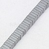 Electroplate Non-magnetic Synthetic Hematite Heishi Beads Strands G-J171B-2x2mm-02-3