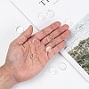 18MM Double-side Flat Round Transparent Glass Cabochons for Photo Craft Jewelry Making X-GGLA-S601-1-7