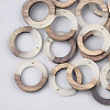 Resin & Walnut Wood Pendants RESI-S358-04B-1