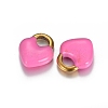 Ion Plating(IP) 304 Stainless Steel Charms STAS-I157-06G-02-2