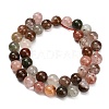 Natural Multi-Color Rutilated Quartz Beads Strands G-G300-A03-10mm-3