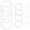 30Pcs 3 Styles PE Plastic Findings FIND-CY0001-68-7