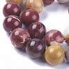 Natural Mookaite Beads Strands G-F607-16-3