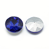 Pointed Back Glass Rhinestone Cabochons RGLA-T029-8mm-11-2