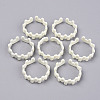 Spray Painted Alloy Cuff Rings RJEW-T011-20-RS-1