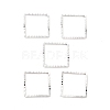 Brass Beads Frames KK-M288-01S-D-1