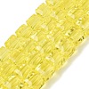 Transparent Glass Beads Strands LS-GLAA-R041-8x8mm-A01-1