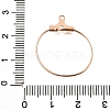 304 Stainless Steel Pendants STAS-T031-20-20mm-RG-3