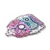Halloween Printed Acrylic Pendants MACR-G059-04G-3