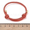 Adjustable Nylon Round Milan Cord Slider Bracelet Making FB-H001-01G-05-3