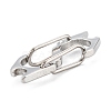 Non-Tarnish 304 Stainless Steel S-Hook Clasps STAS-C024-07P-3