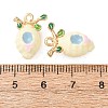 Alloy Enamel Pendants ENAM-F162-02A-01-3