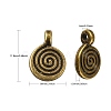 Tibetan Style Alloy Charms LS-MLF0339Y-NF-4