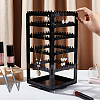 360 Degree Plastic Rotating Jewelry Organizer Display Stands EDIS-WH0022-11B-3