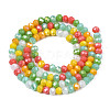 Opaque Glass Beads Strands GLAA-T006-07-A05-3