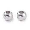 Non-Tarnish Textured 304 Stainless Steel Beads LS-STAS-P306-01C-P-2