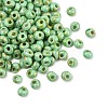 Picasso Glass Seed Beads SEED-Q038-03G-1